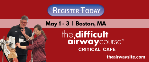 The Difficult Airway Course: Critical Care™ (Nov 13 - 15, 2026)