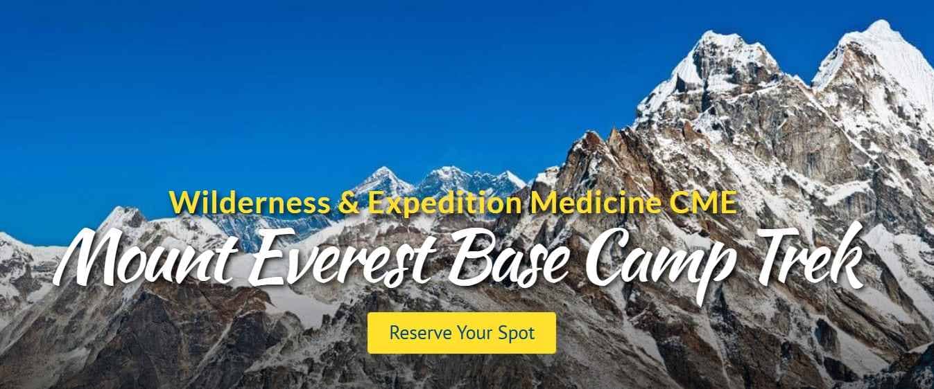 Wilderness & Expedition Medicine CME Mount Everest Base Camp Trek (Apr 25 - May 09, 2027)