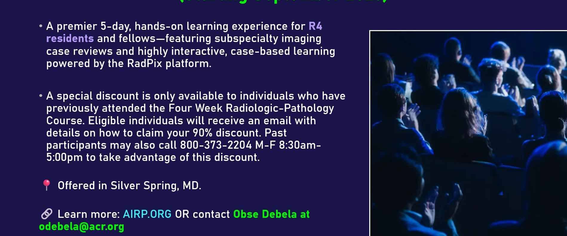 AIRP Advanced Rad-Path Case Review Conference