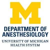 University of Michigan Department of Anesthesiology